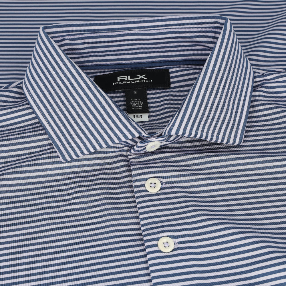Classic Fit Performance Polo - Striped