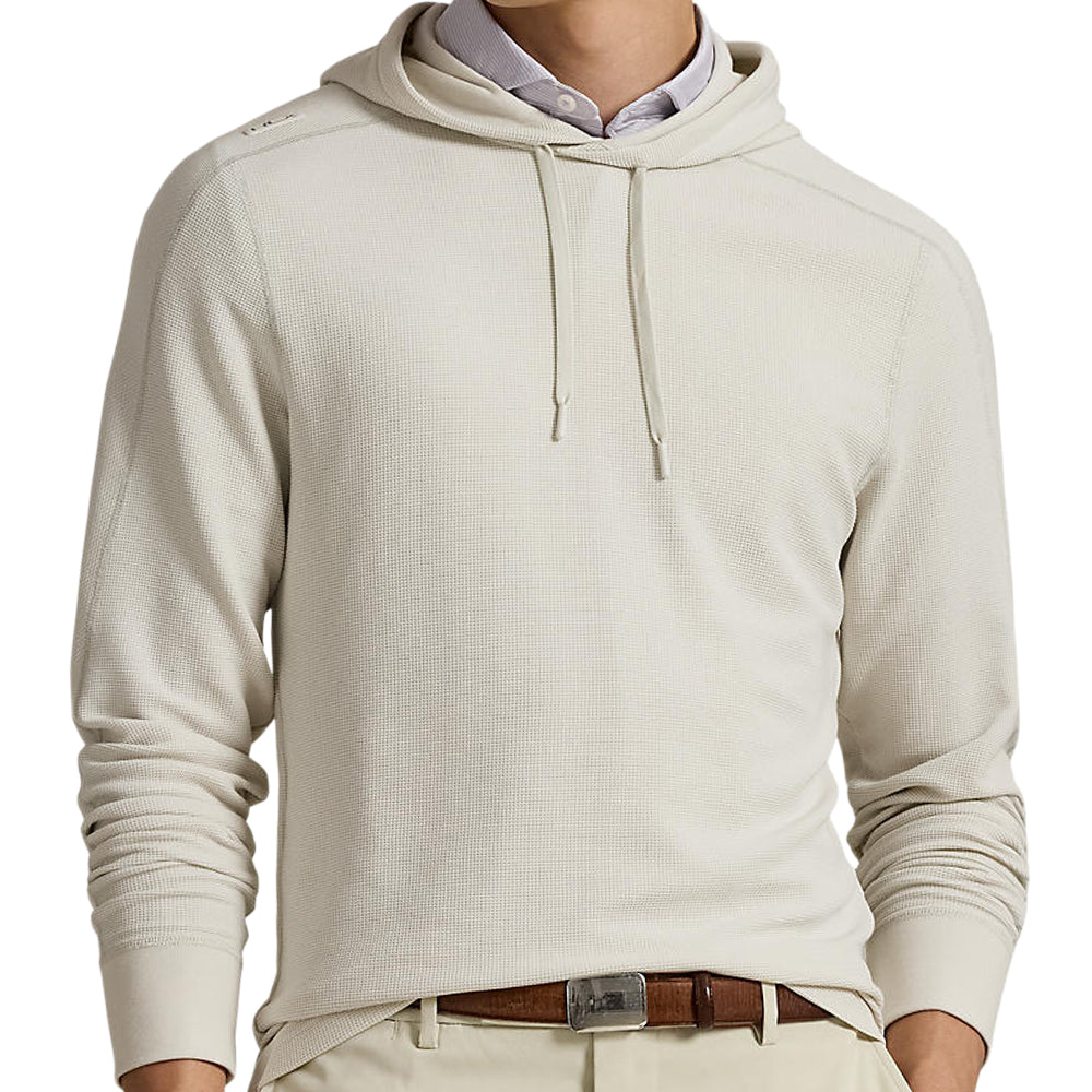 Performance Waffle-Knit Hoodie