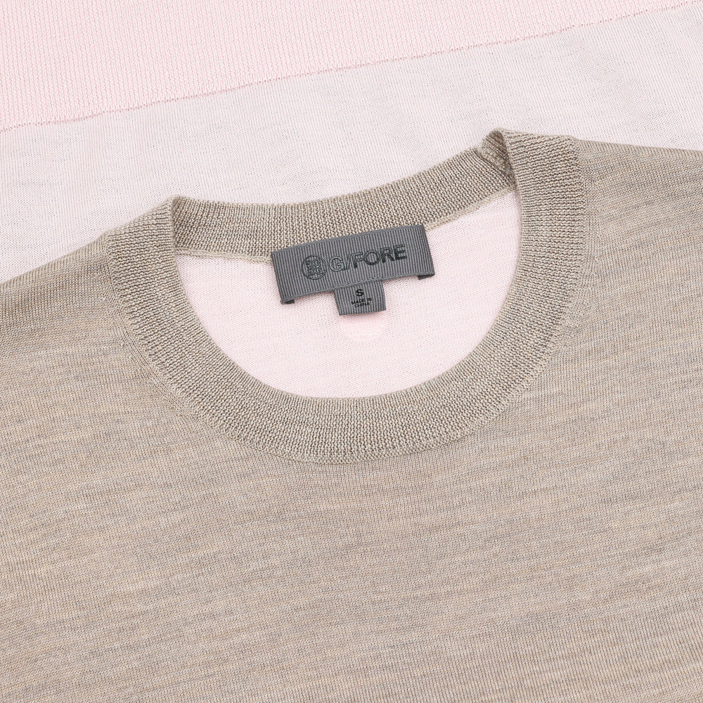 Women's Color Block Merino Wool Sweater