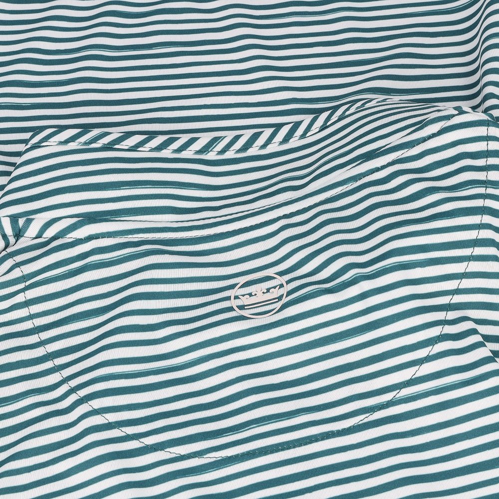 Women's Bunker Stripes Lightweight Long Sleeve 1/4 Zip Sunshirt