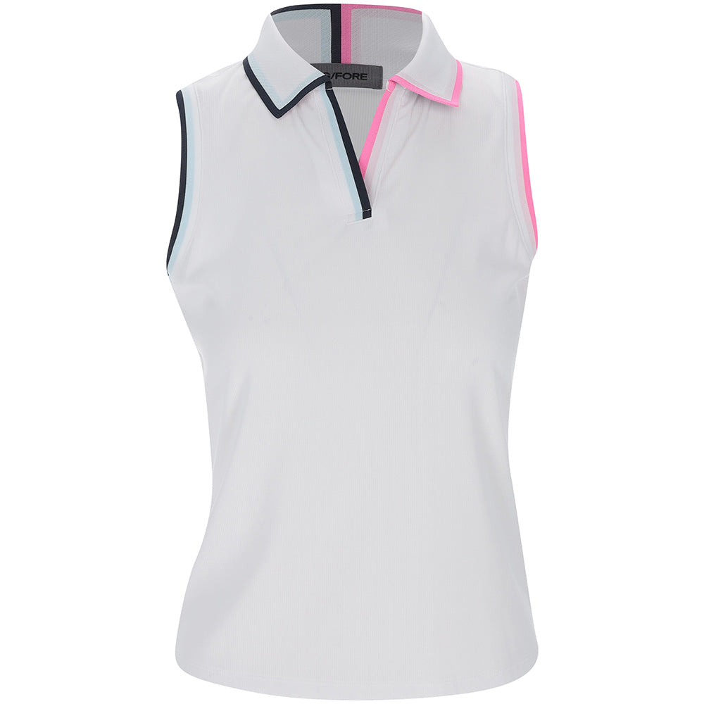 Women's Tech Nylon Rib Sleeveless Polo