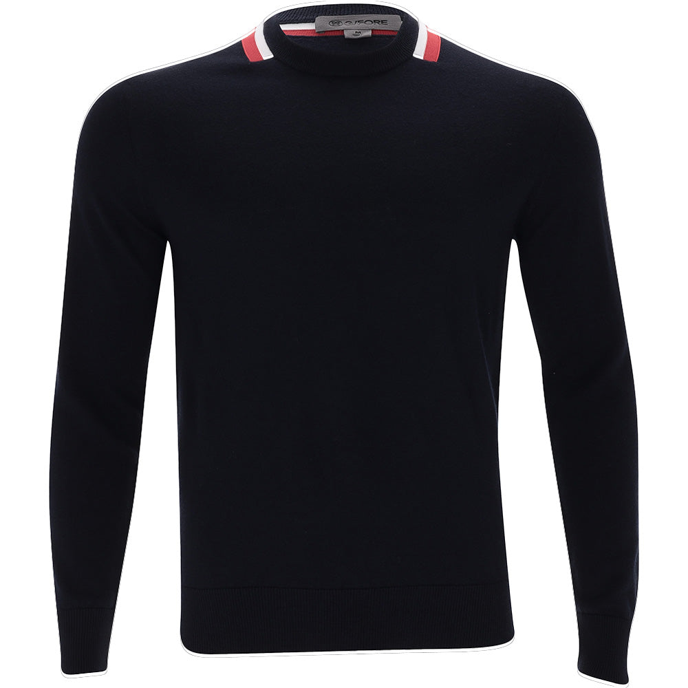 Color Block Merino Wool Sweater