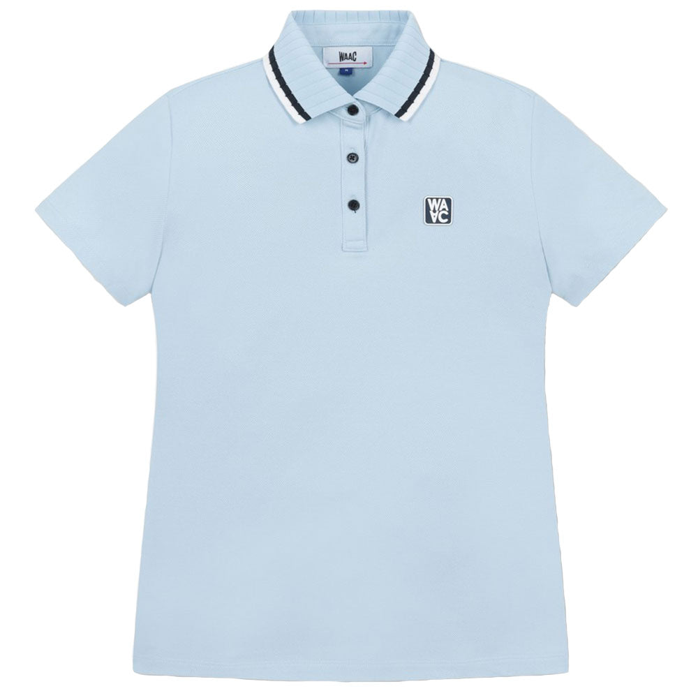 Women's Athletic Fit Rib Collar Polo