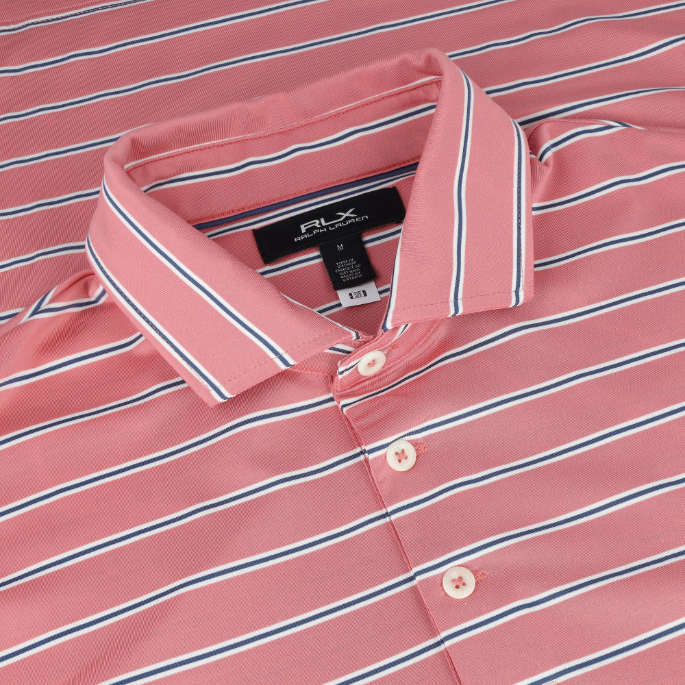 Classic Fit Performance Polo - Striped