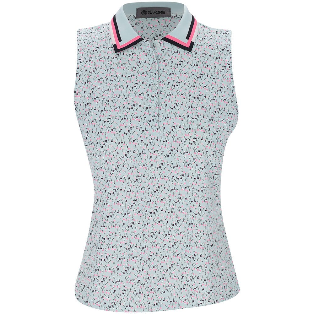 Women’s Aye Poppy Silky Tech Nylon Sleeveless Polo