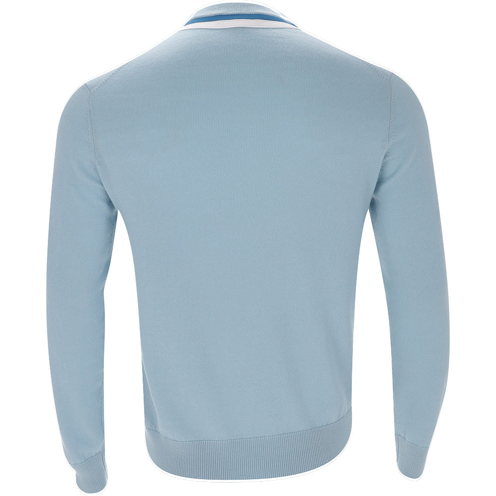 Color Block Merino Wool Sweater