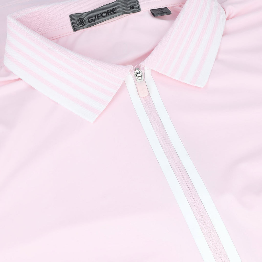 Women's Silky Tech Nylon Long Sleeve Zip Polo