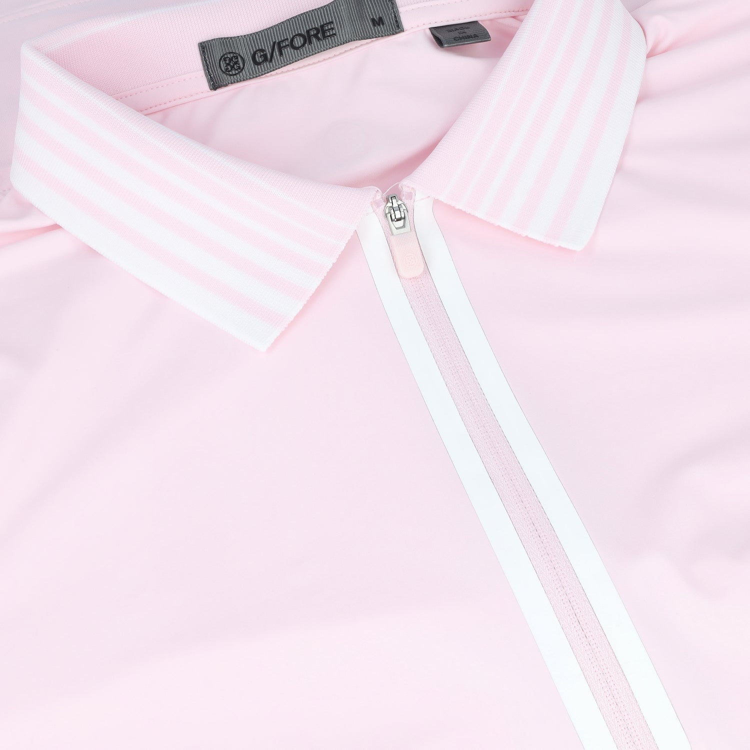 Women's Silky Tech Nylon Long Sleeve Zip Polo