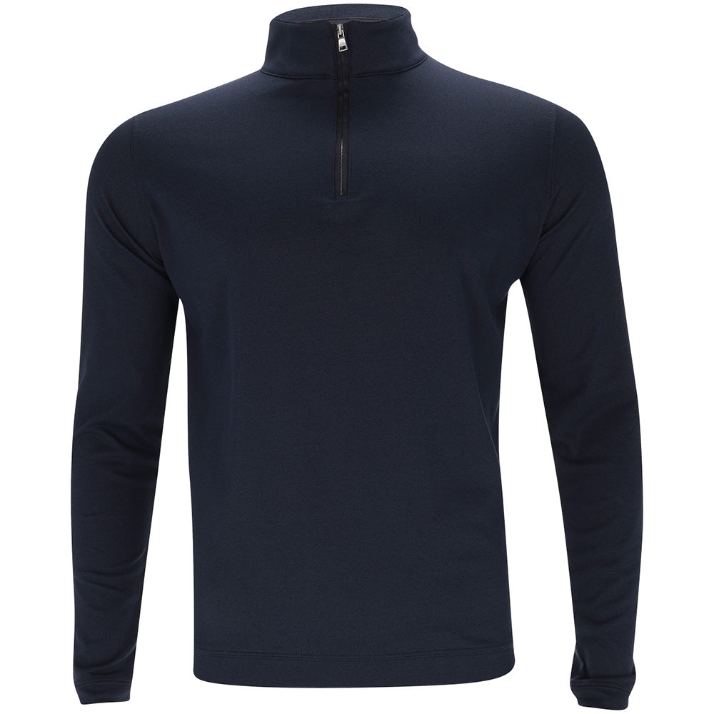 Albatross Cotton-Blend Piqué 1/4 Zip