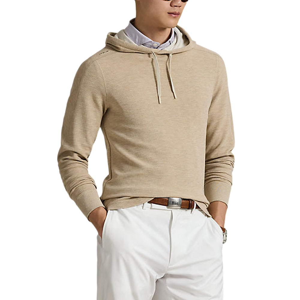 Performance Waffle-Knit Hoodie