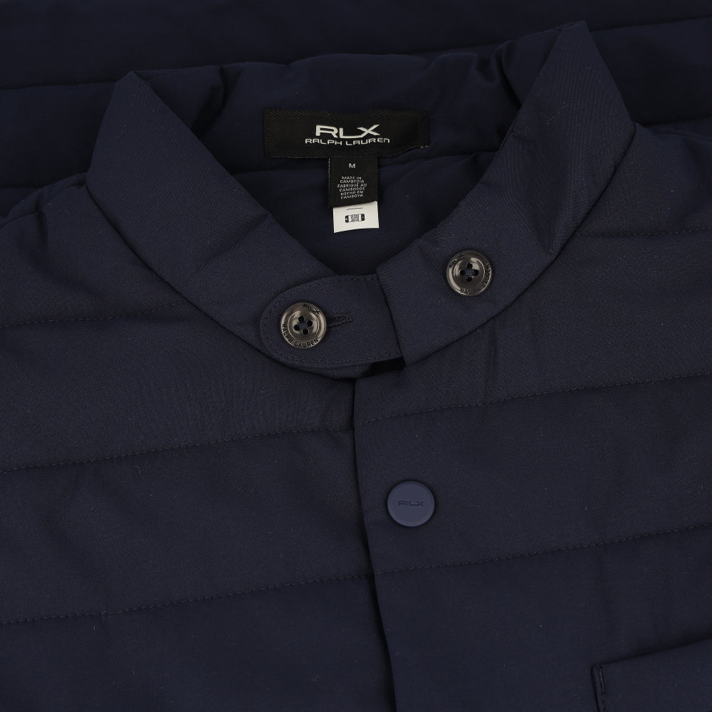 Quilted Mockneck Vest