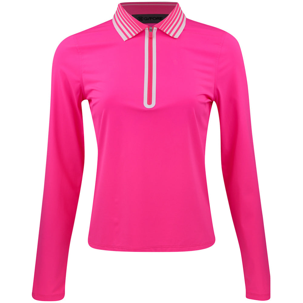 Women's Silky Tech Nylon 1/4 Zip Polo