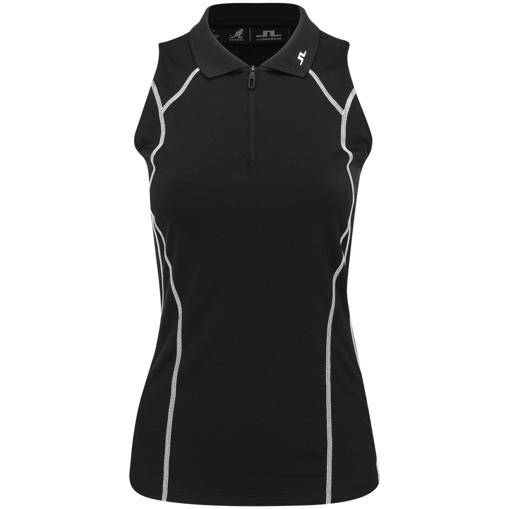 Women's Emmie Sleeveless 1/4 Zip Polo