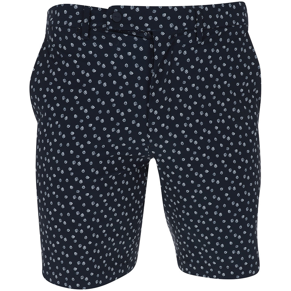 Tailored Fit Houndstooth Shorts