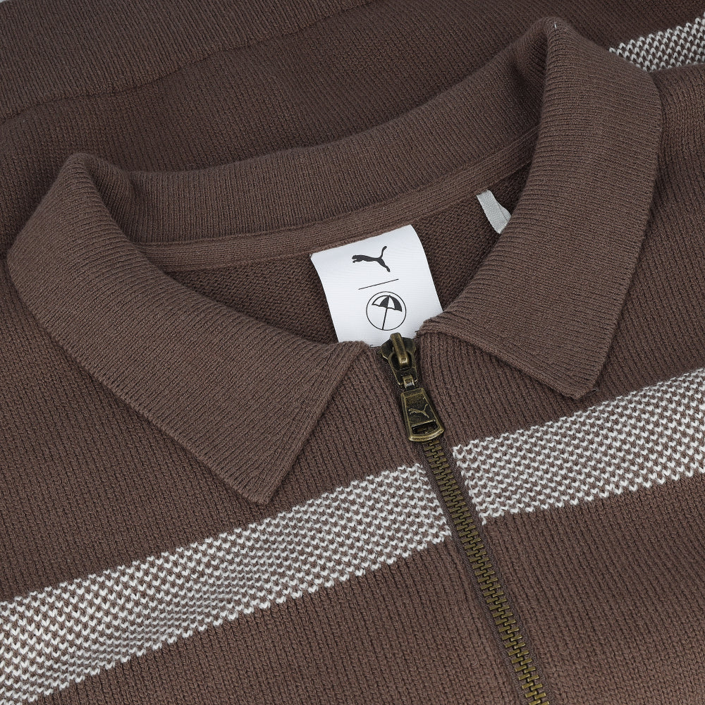 PUMA x Arnold Palmer Women's Collared 1/4 Zip Sweater