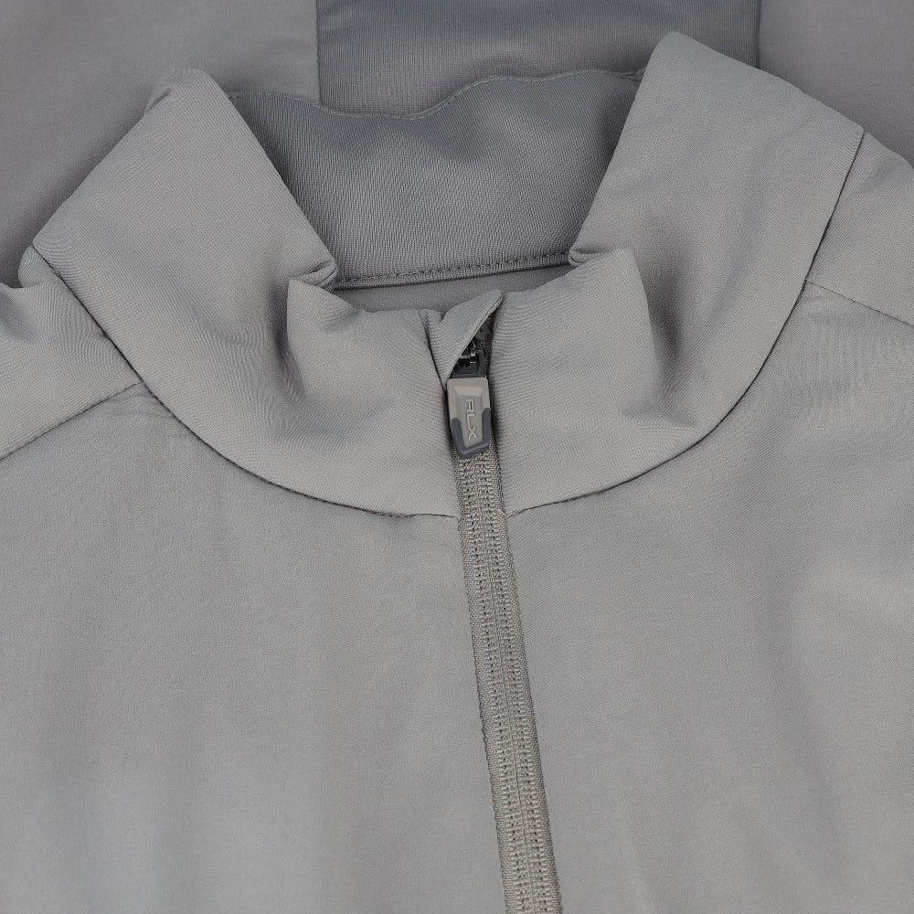 Jersey-Paneled Stretch Jacket