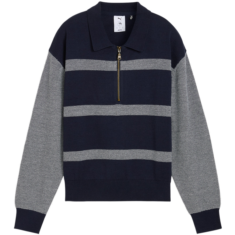PUMA x Arnold Palmer Women's Collared 1/4 Zip Sweater