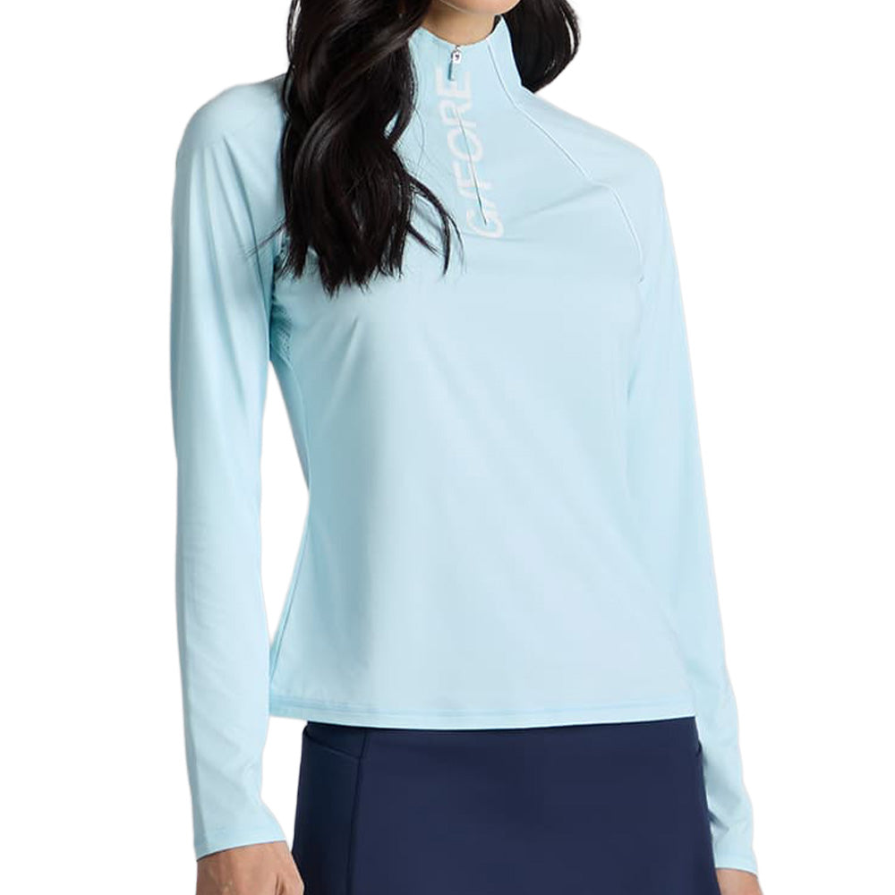 Women's Silky Tech Nylon 1/4 Zip Mid Layer