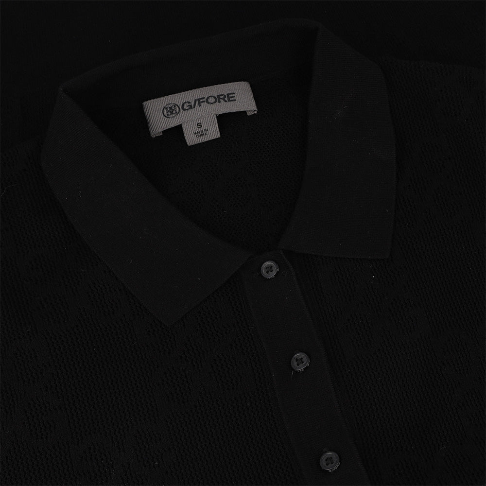 Women's Pointelle G Sweater Polo