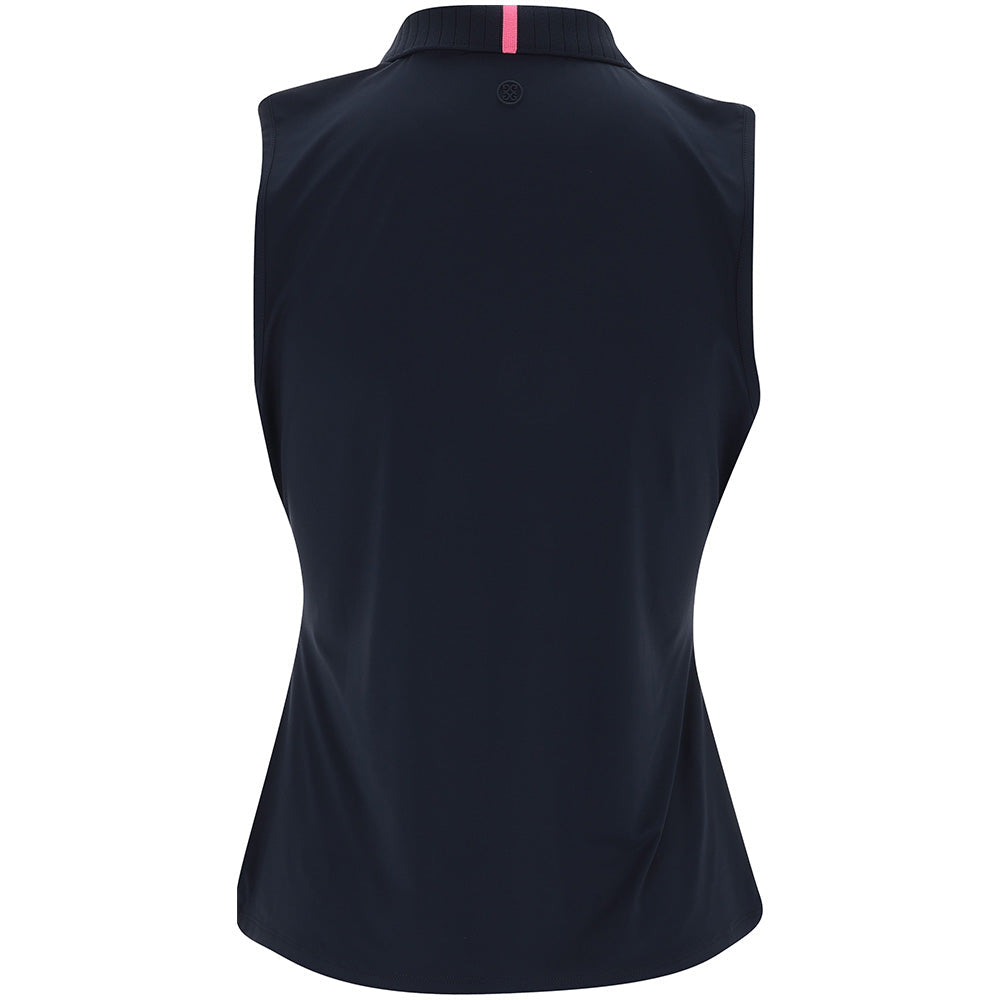 Women's Silky Tech Nylon Sleeveless Polo