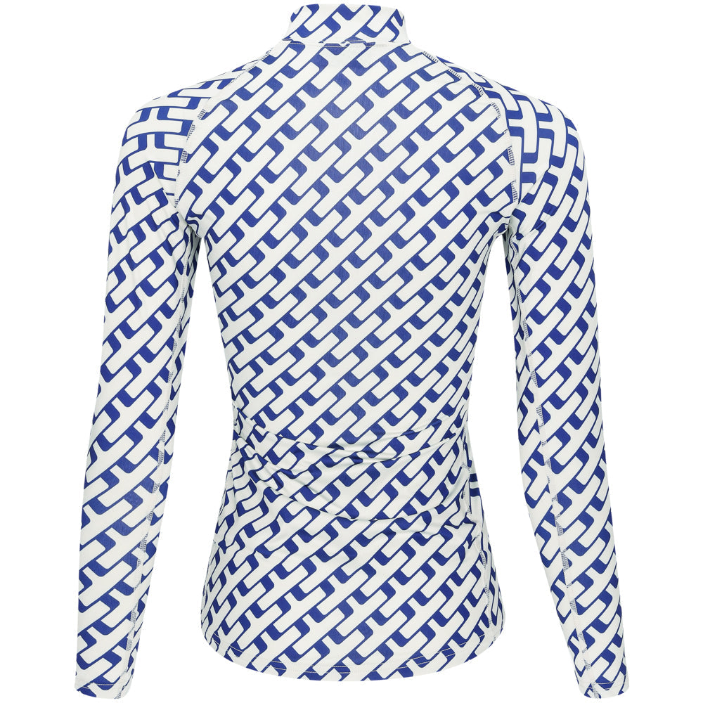 Women's Ella Print Long Sleeve Compression Top