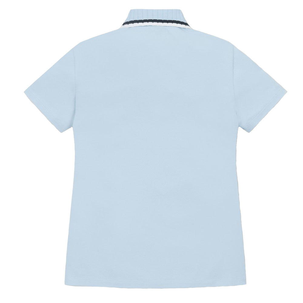 Women's Athletic Fit Rib Collar Polo