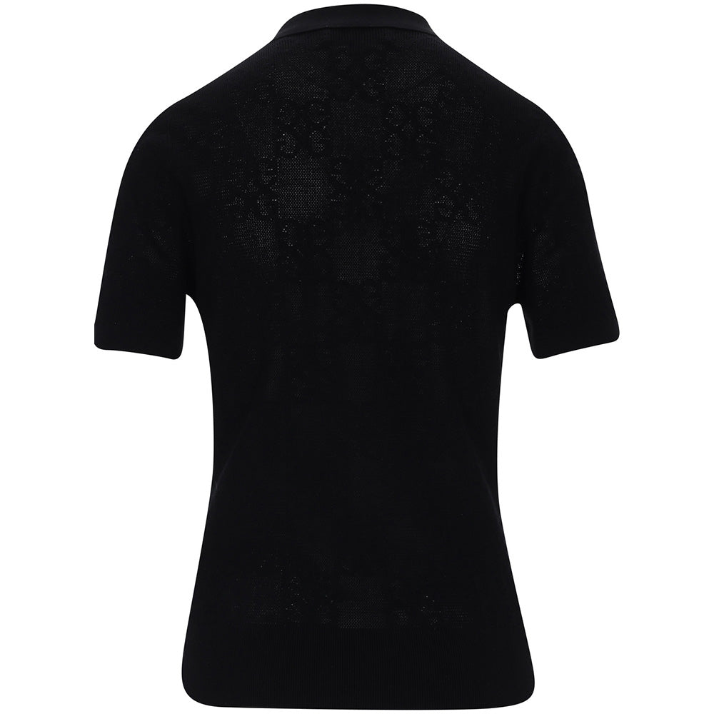 Women's Pointelle G Sweater Polo