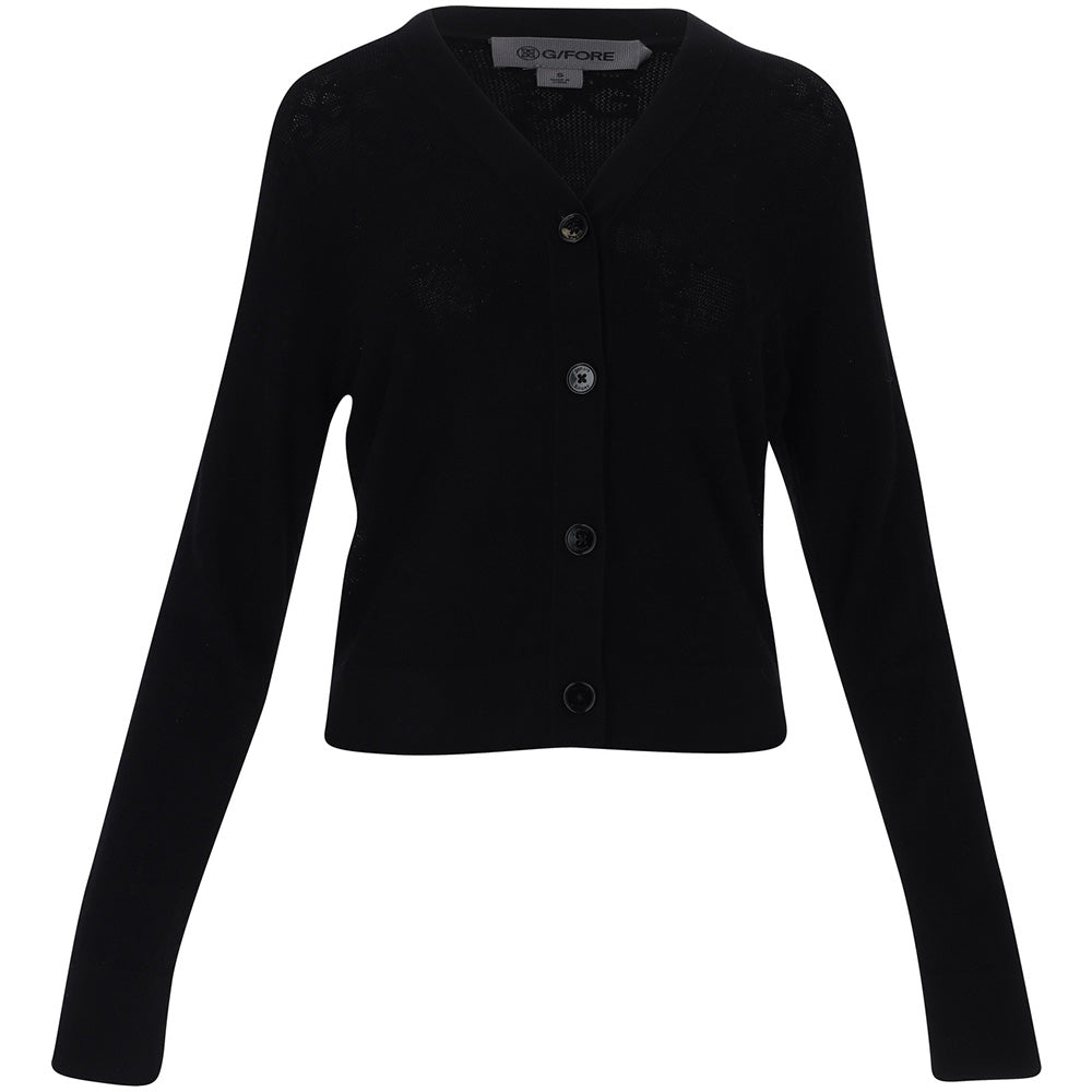 Women's Pointelle G Sweater Cardigan