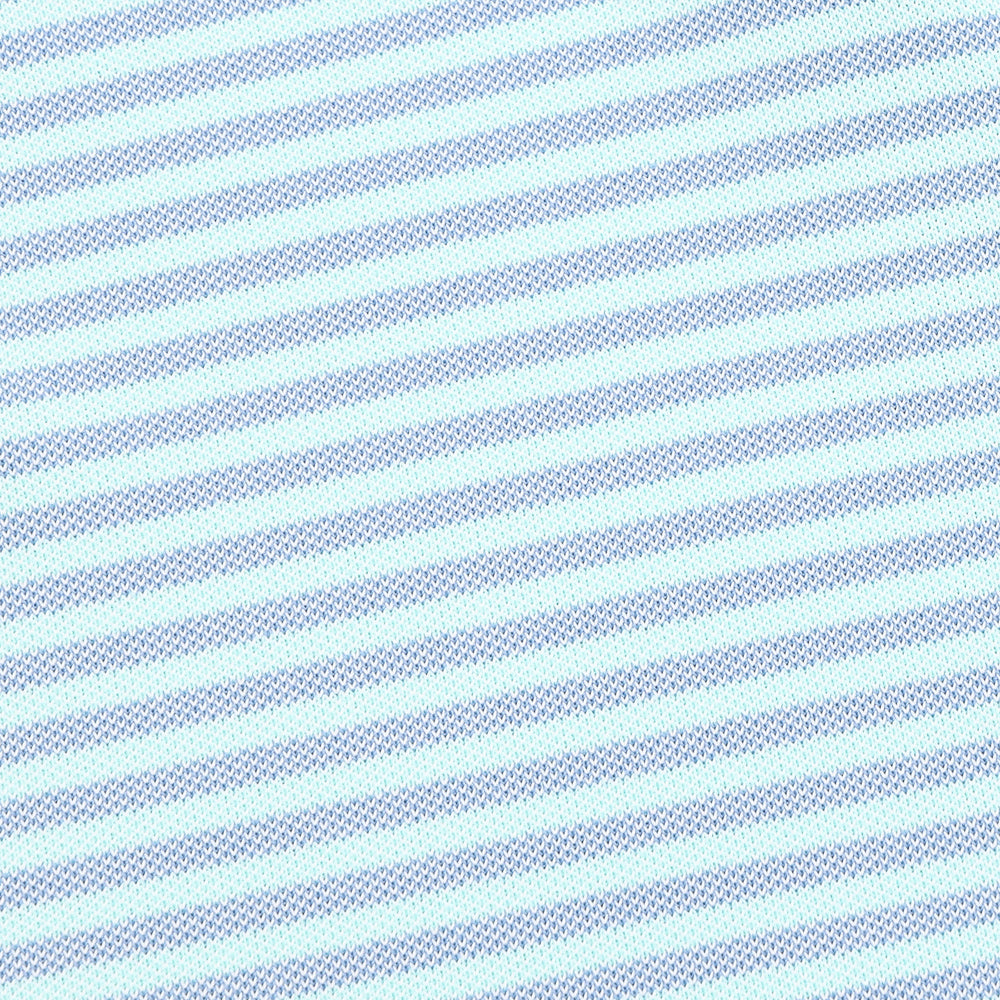 Performance Mesh Polo - Stetson Stripe