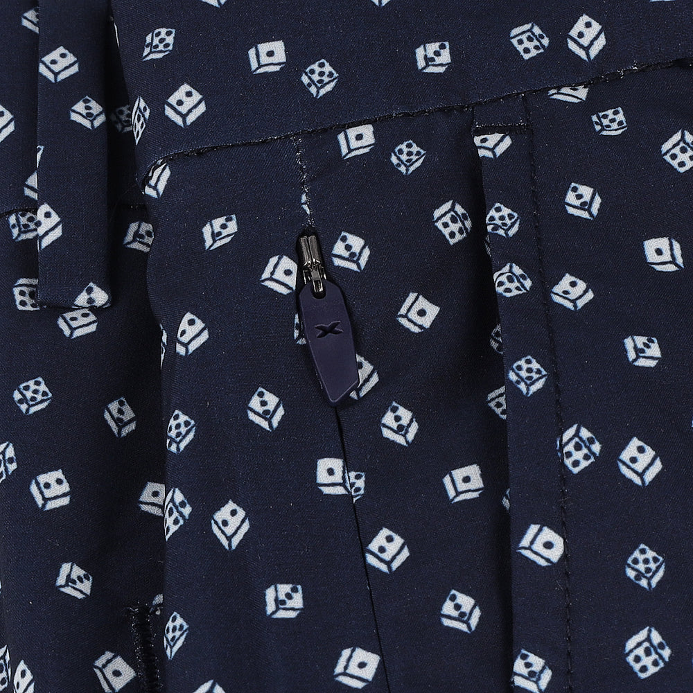 Tailored Fit Houndstooth Shorts