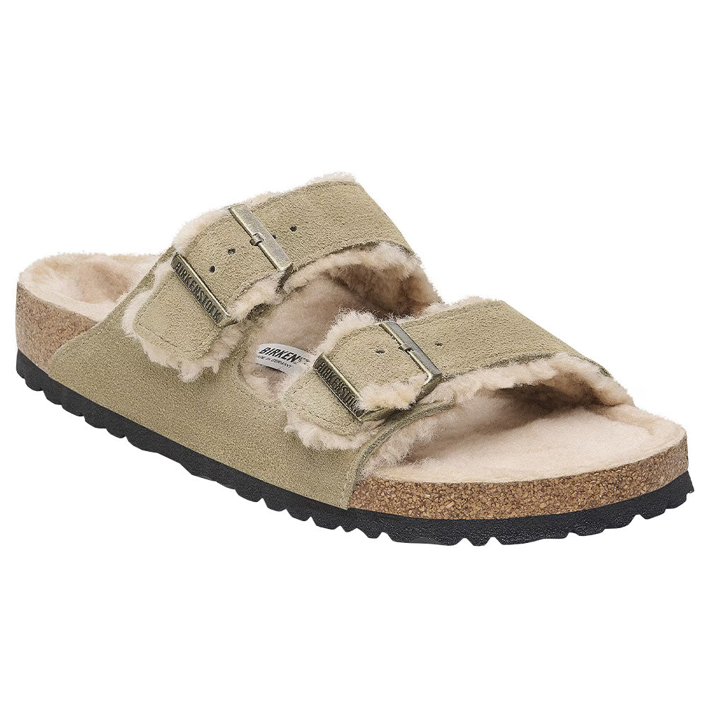 Arizona Shearling Sandals - Suede Leather