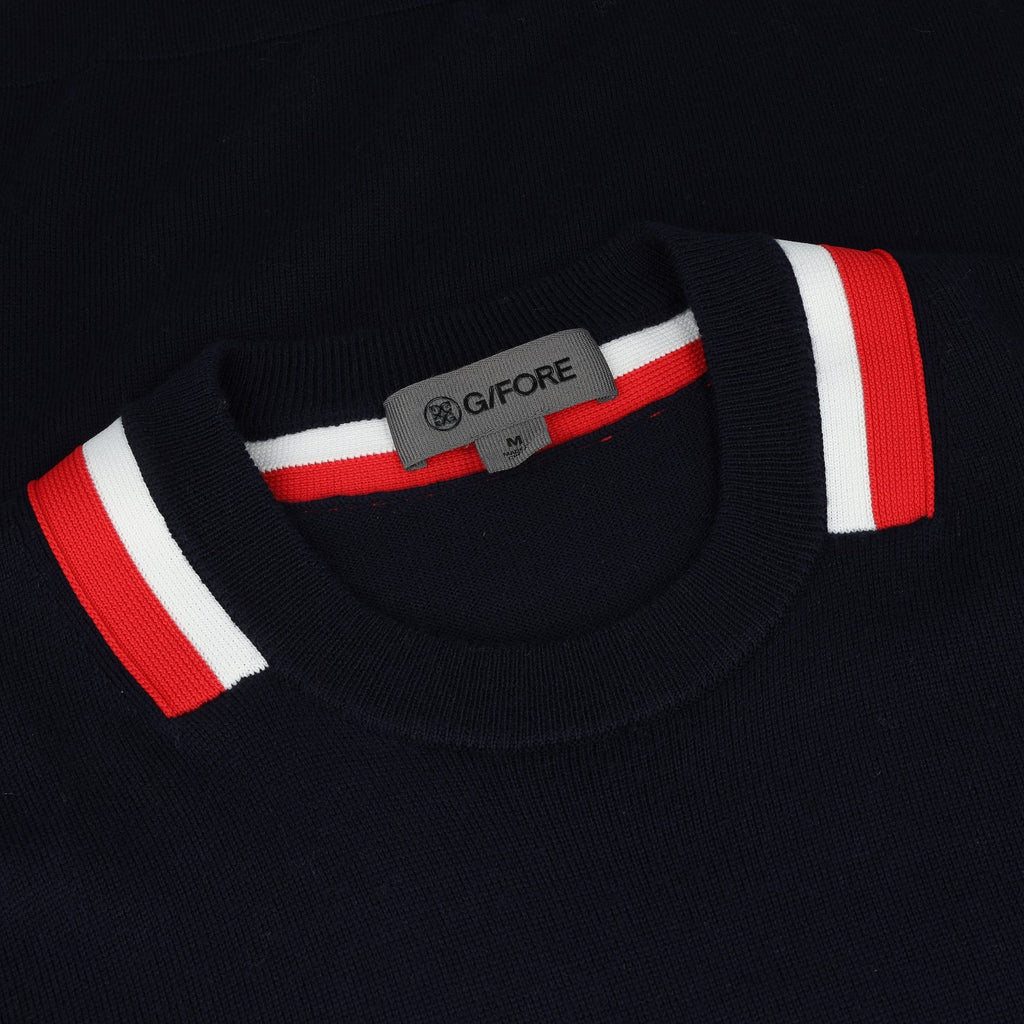 Color Block Merino Wool Sweater