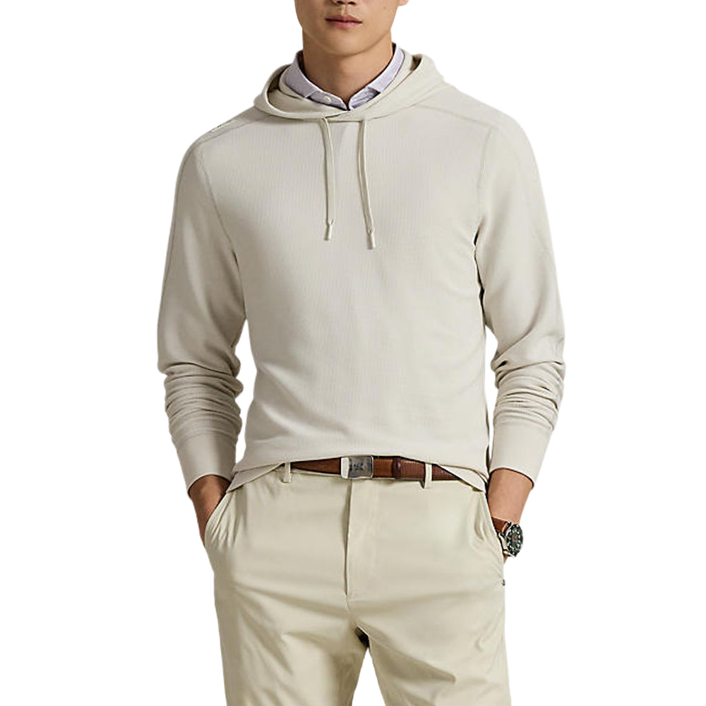 Performance Waffle-Knit Hoodie